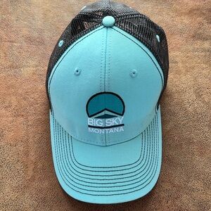 Big Sky Montana Ski Resort embroidered Trucker Hat